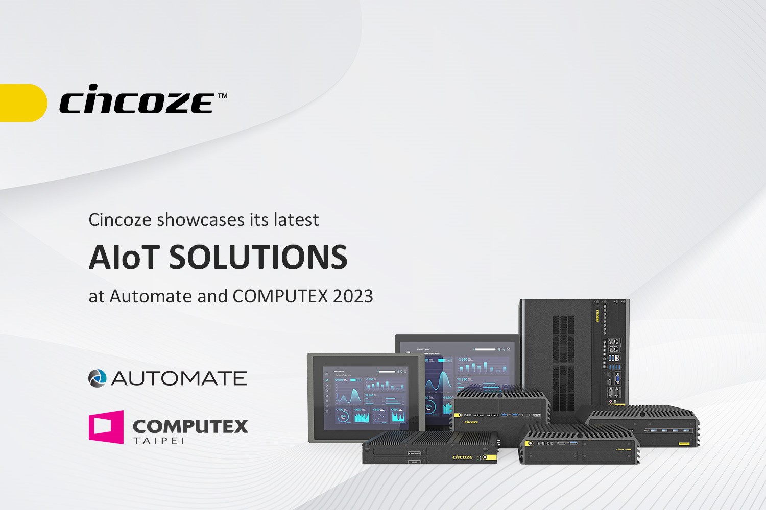 Cincoze德承Automate与COMPUTEX双展亮相全新AIoT产品解决方案